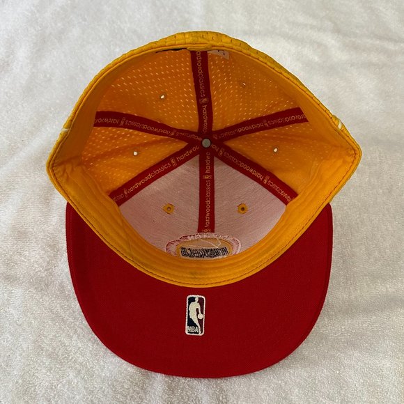NEW Houston Rockets NBA Reebok Jersey Mesh Tonal Fitted Cap 7 1/8 - Picture 6 of 7